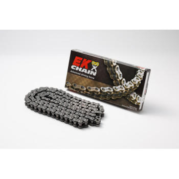 Chaine de transmission EK CHAIN 530 SRX2 - Joints Qx-Ring - attache à riveter