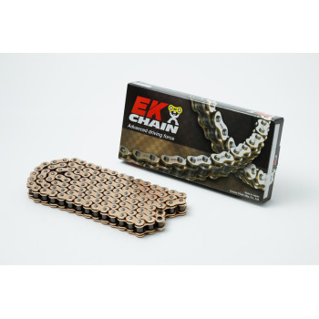 Chaine de transmission EK CHAIN 530 SRX2 - Joints Qx-Ring - attache à riveter
