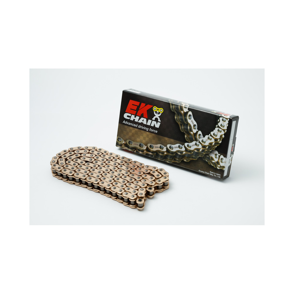 Chaine de transmission EK CHAIN 530 ZVX3 - Joints Nx-Ring - attache à riveter