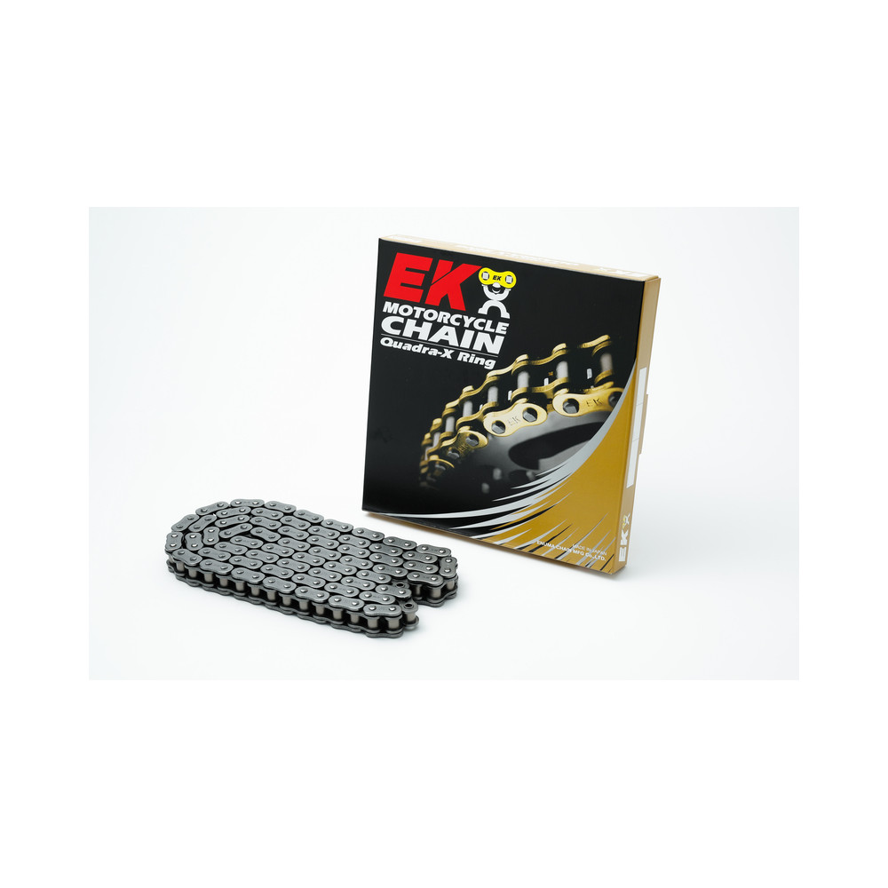 Chaine de transmission EK CHAIN 530 ZVX3 - Joints Nx-Ring - attache à riveter