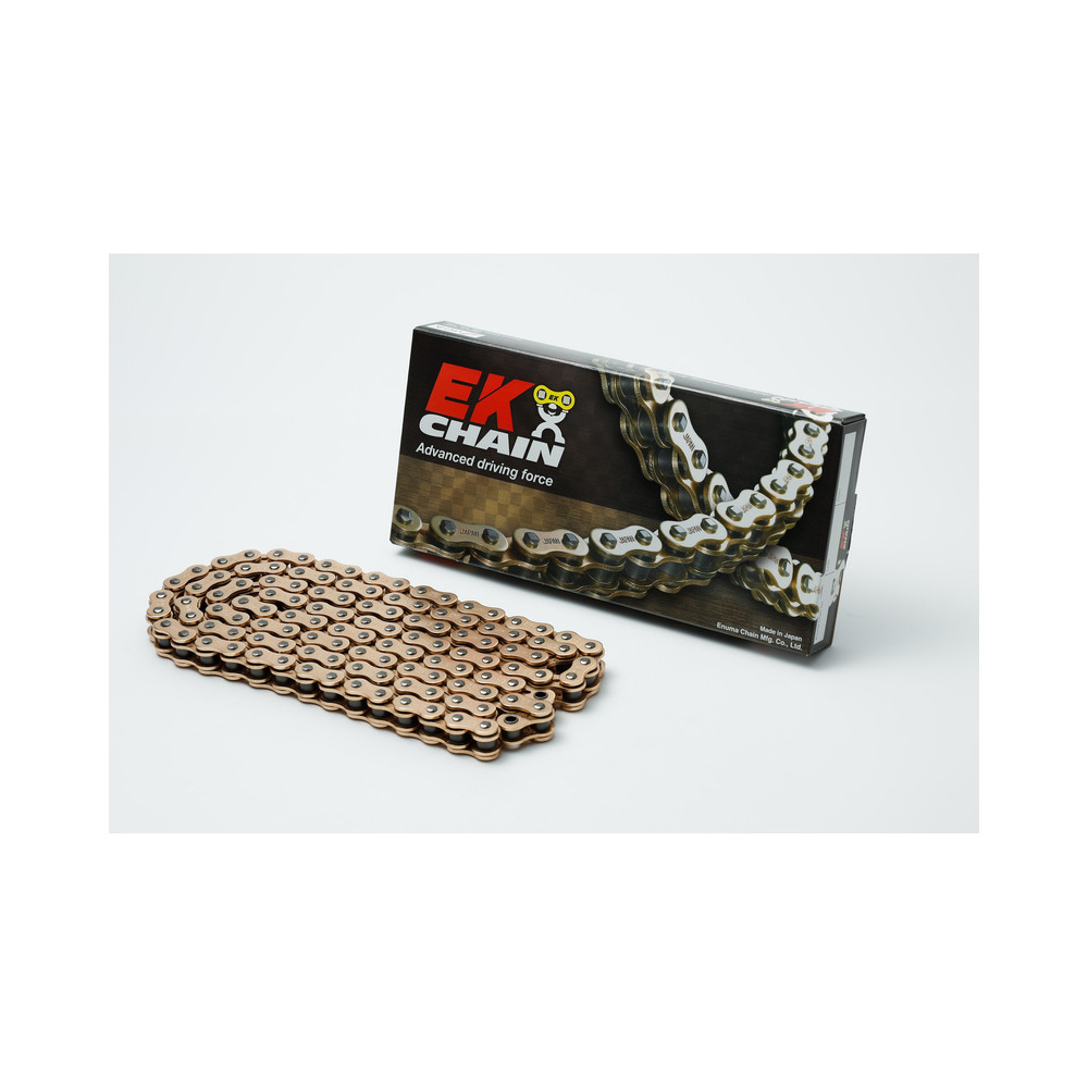 Chaine de transmission EK CHAIN 520 RRS - Joints Nxs-Ring - attache rapide type clip