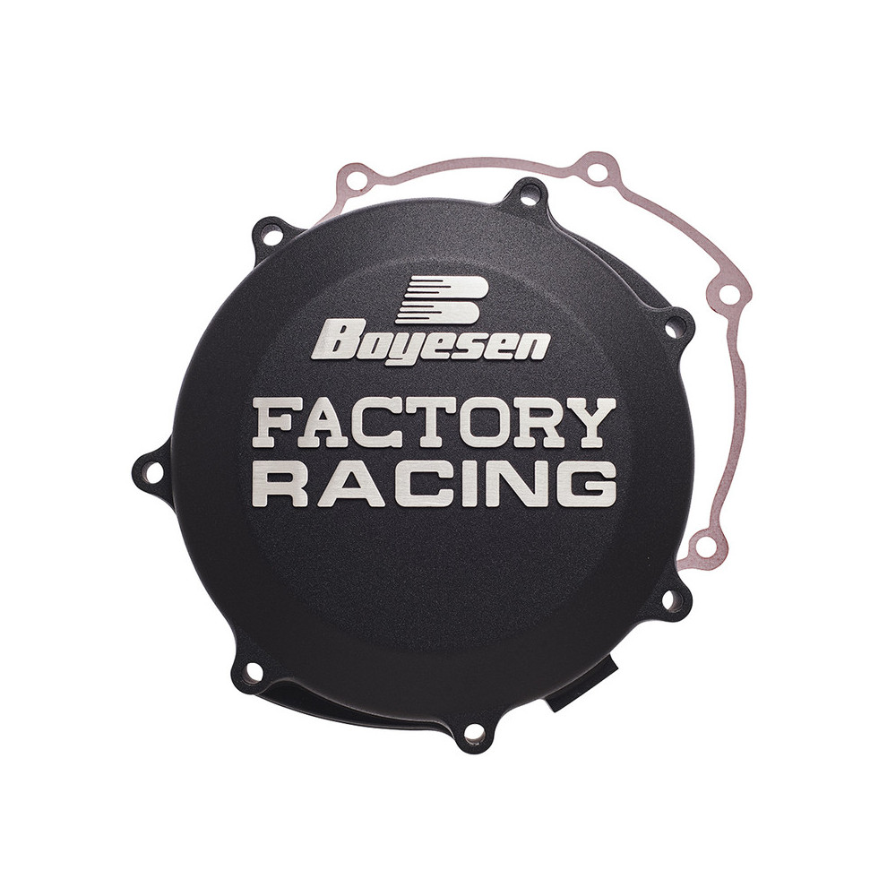 BOYESEN Factory Racing black clutch cover - Honda CR125R