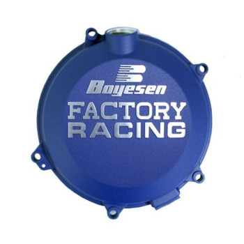 BOYESEN Factory Racing aluminum Race Blue clutch cover for KTM/Husqvarna