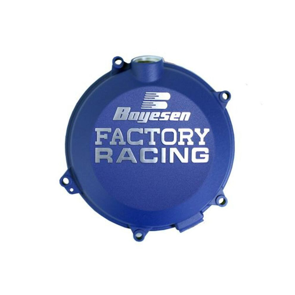 BOYESEN Factory Racing aluminum Race Blue clutch cover for KTM/Husqvarna