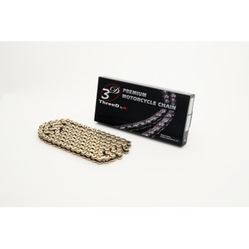 Chaine de transmission EK CHAIN 520 MXR/3D - attache rapide type clip