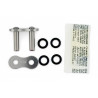 Attache de chaine EK CHAIN 530 SRX2 - Joints Qx-Ring - attache à riveter