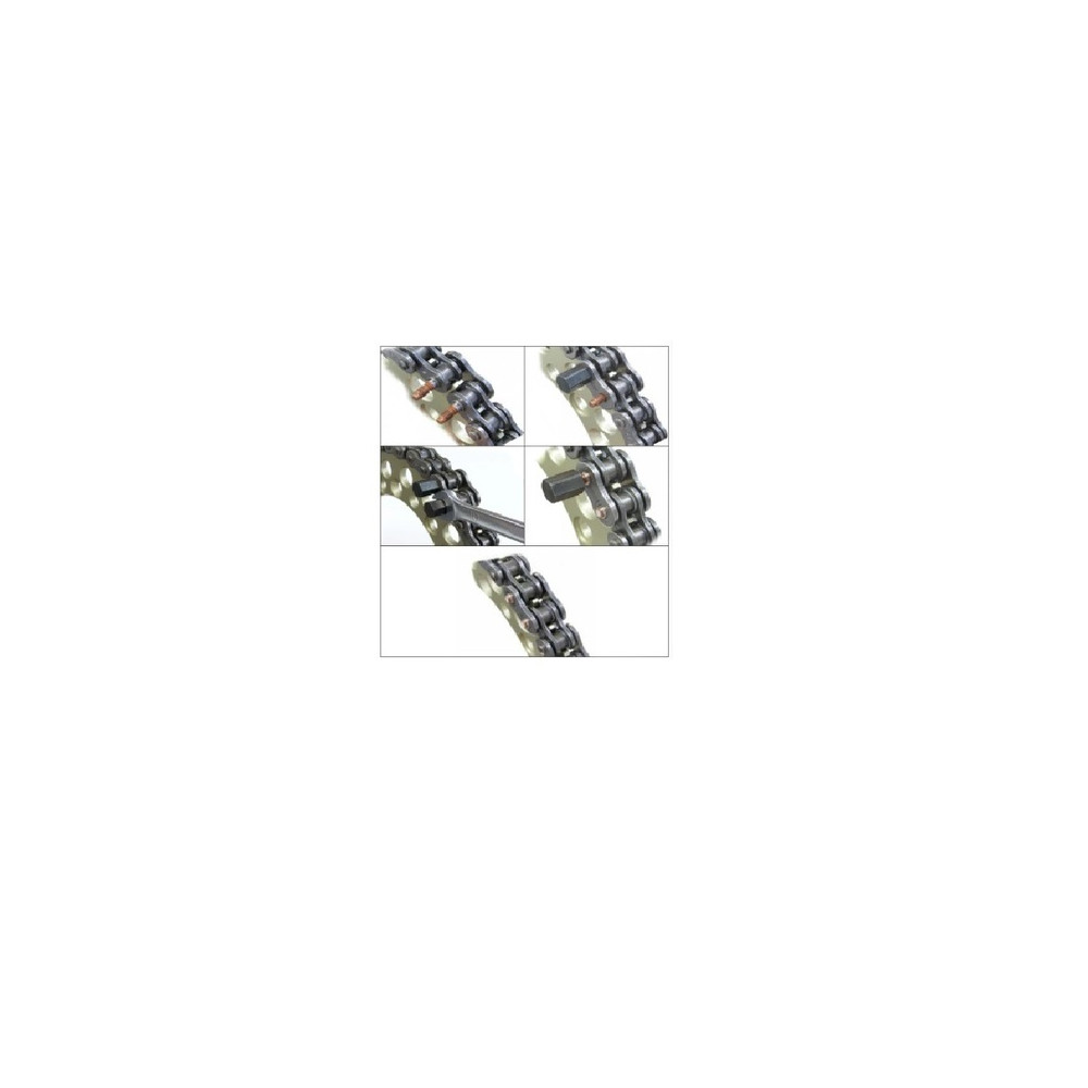 Attache de chaine EK CHAIN 525 MVXZ2 - Joints Qx-Ring - attache rapide à visser