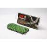 Chaine de transmission EK CHAIN 520 MVXZ2 - Joints Qx-Ring - attache à riveter