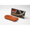 Chaine de transmission EK CHAIN 525 MVXZ2 - Joints Qx-Ring - attache à riveter