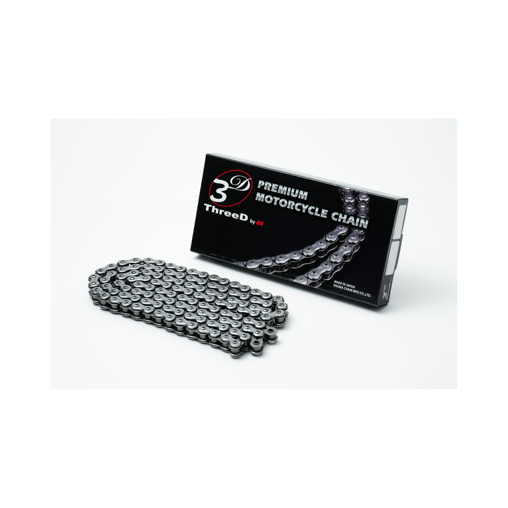 Chaine de transmission EK CHAIN 520 VG/3D - Joints Nx-Ring - attache à riveter
