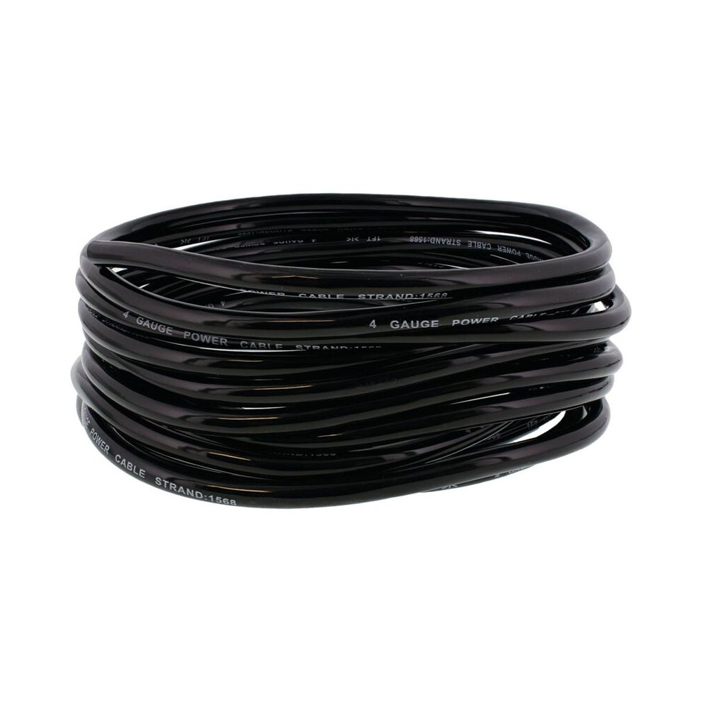 Câble de batterie en rouleau ALL BALLS 25 pieds (7,6 m) - noir