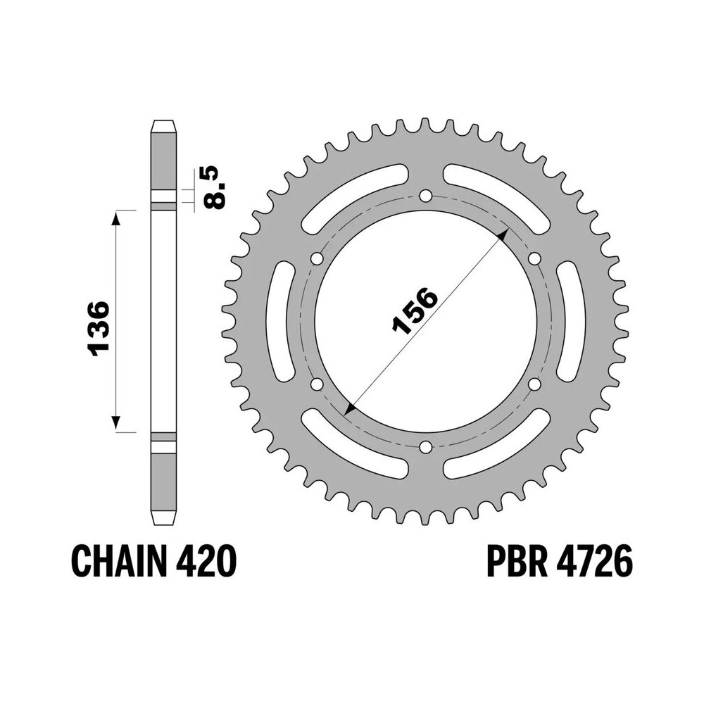 Couronne PBR acier standard - 420