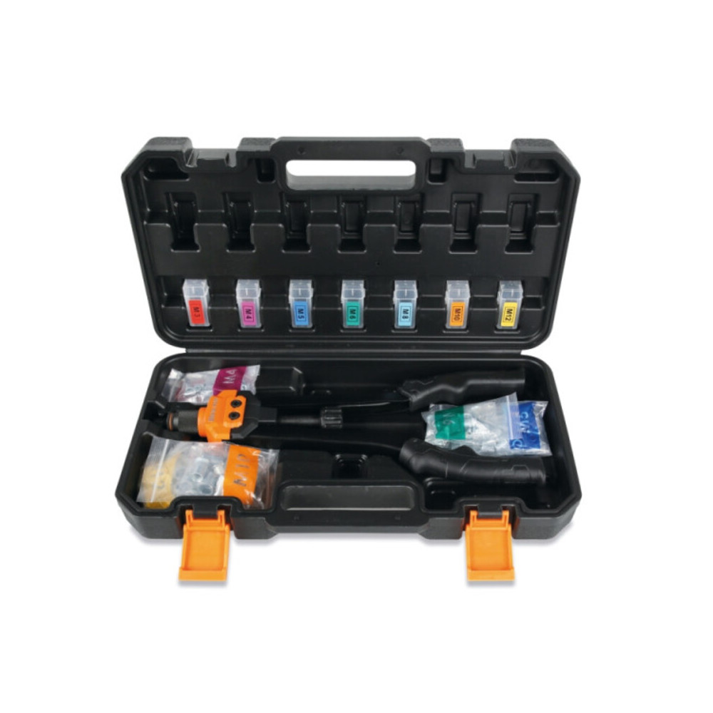 Coffret pince à inserts filetés + 80 inserts filetés acier BETA