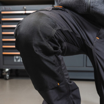 Pantalon de travail BETA 7818G à multiples poches en tissu élastique – gris