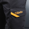 Pantalon de travail BETA 7818G à multiples poches en tissu élastique – gris