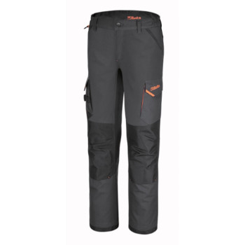 Pantalon de travail BETA 7818G à multiples poches en tissu élastique – gris