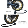 Kit VECTOR de béquilles avant et arrière pour moto Trail