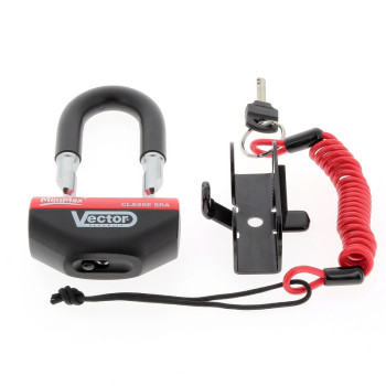 Kit VECTOR – Chaîne 1800 × 14 mm et cadenas Minimax+