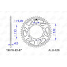 Couronne AFAM alu standard - 525