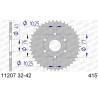Couronne AFAM alu standard - 415
