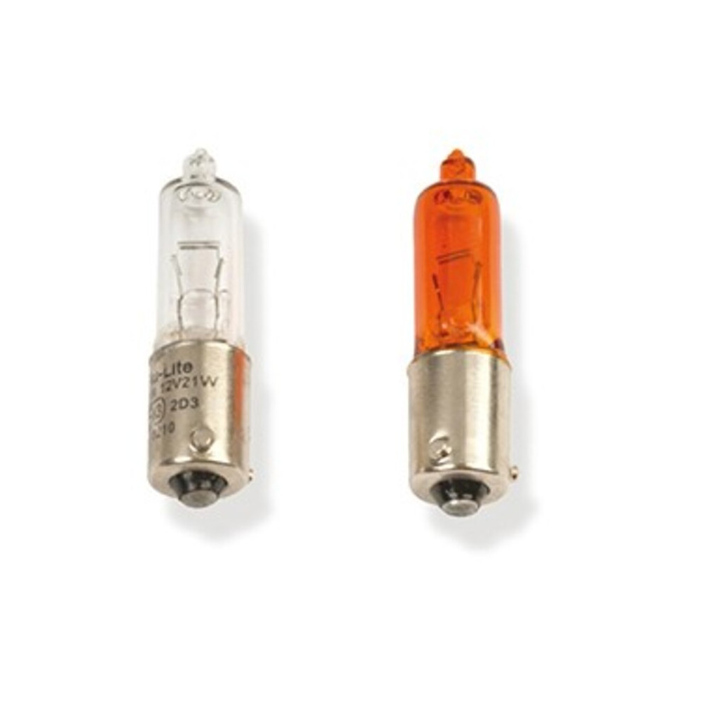 Box of 10 bayonet bulbs 9 mm 12Vx21W. White(H)