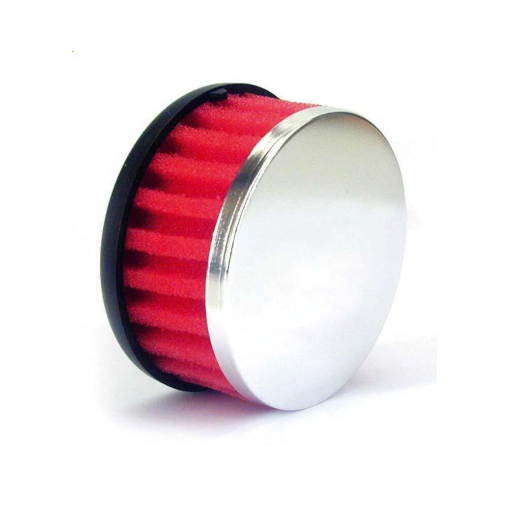 Filtre à air droit TECNIUM mousse Ø28mm rouge - PW3