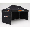 Tonnelle de paddock RFX Home Track 4,5 x 3 m avec 3 cloisons amovibles