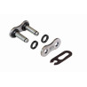 Chaine de transmission EK CHAIN 525 DEX - Joints Qx-Ring - attache rapide type clip