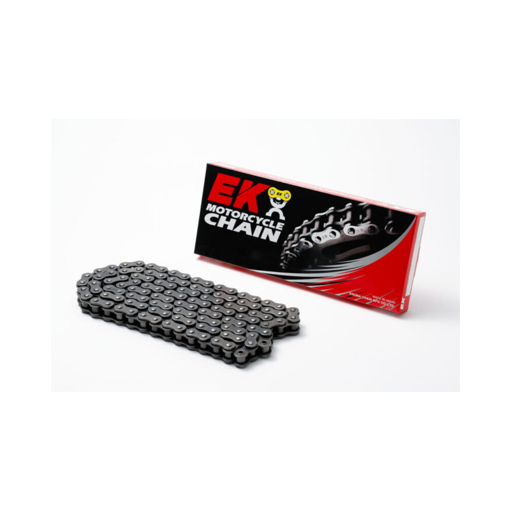 Chaine de transmission EK CHAIN 520 DEX - Joints Qx-Ring - attache rapide type clip