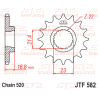 Pignon JT SPROCKETS acier anti-bruit - 520