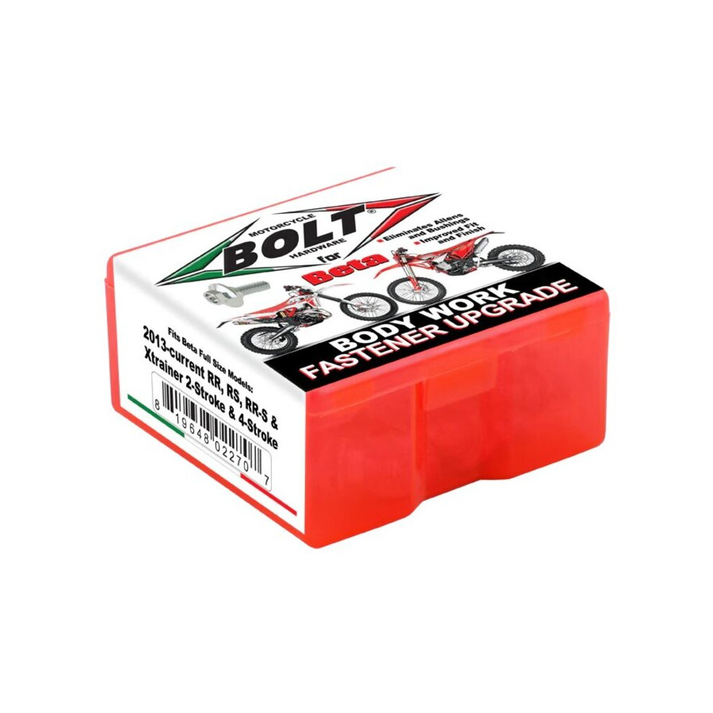 Kit visserie plastiques BOLT - Beta
