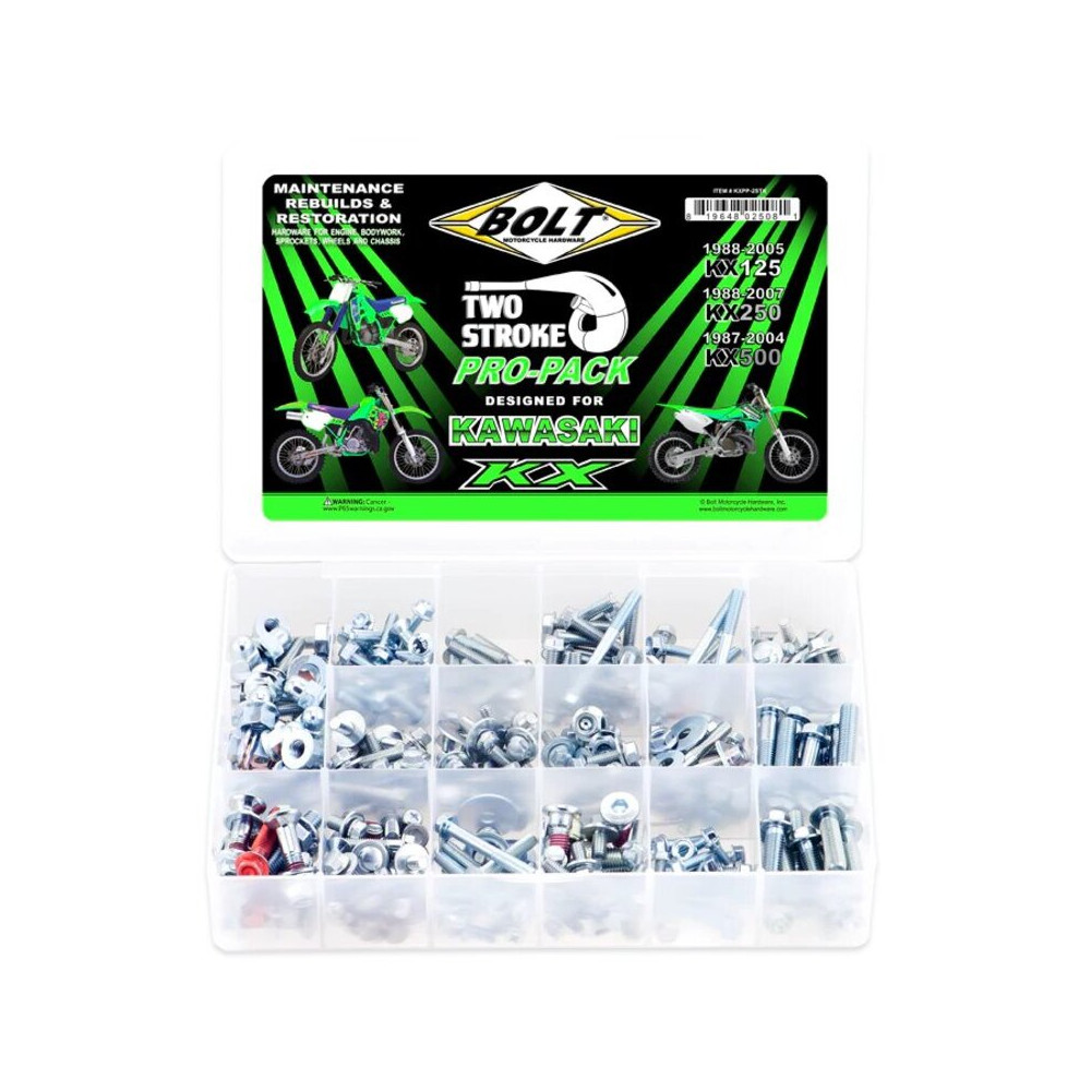 Kit visserie BOLT Pro Pack Restauration - Kawasaki