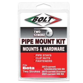 Kit fixation échappement BOLT - Beta