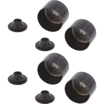 Kit de conversion poussoirs pastille sur godet HOT CAMS - noir