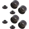 Kit de conversion poussoirs pastille sur godet HOT CAMS - noir