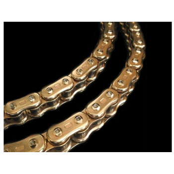 Chaine de transmission EK CHAIN 530 ZN/3D - Joints Nx-Ring - attache à riveter