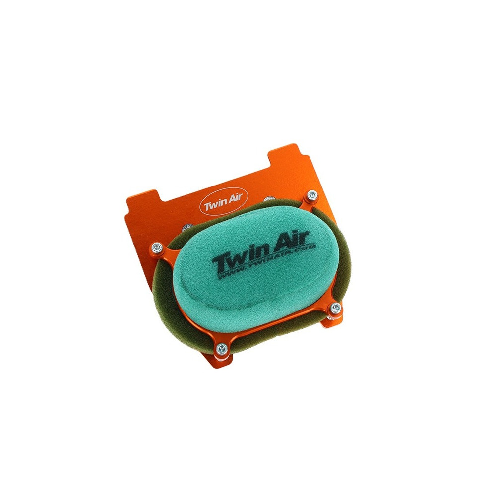 Kit filtre à air pré-huilé TWIN AIR avec cage aluminium