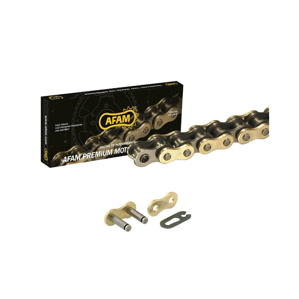 Chaine de transmission AFAM 428 MXPRO - attache rapide type clip