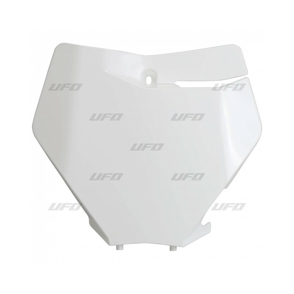 Plaque numéro frontale UFO blanc KTM SX/SX-F