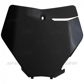 Black UFO front number plate KTM SX/SX-F