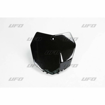 Black UFO front license plate KTM