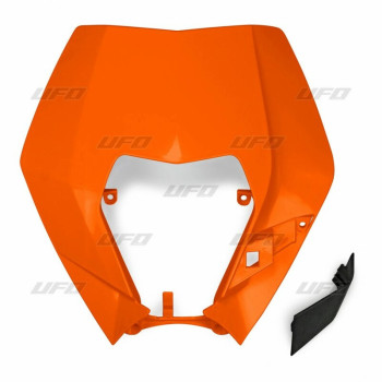 Orange UFO KTM front license plate