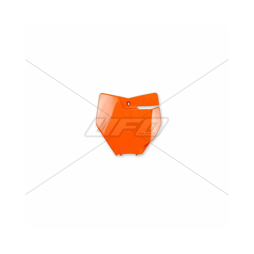 Orange UFO front number plate KTM SX125/150 & SX-F