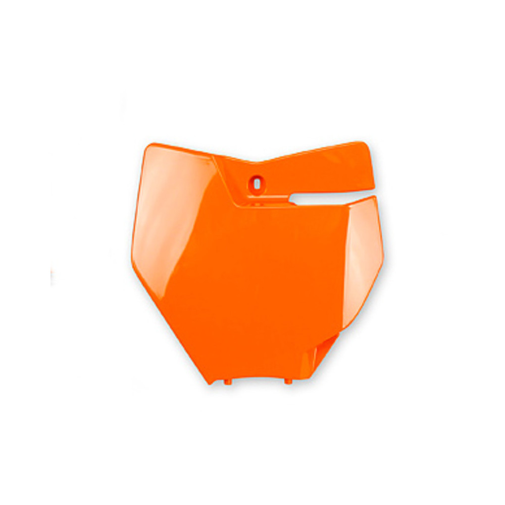 Fluorescent orange UFO front number plate KTM SX/SX-F