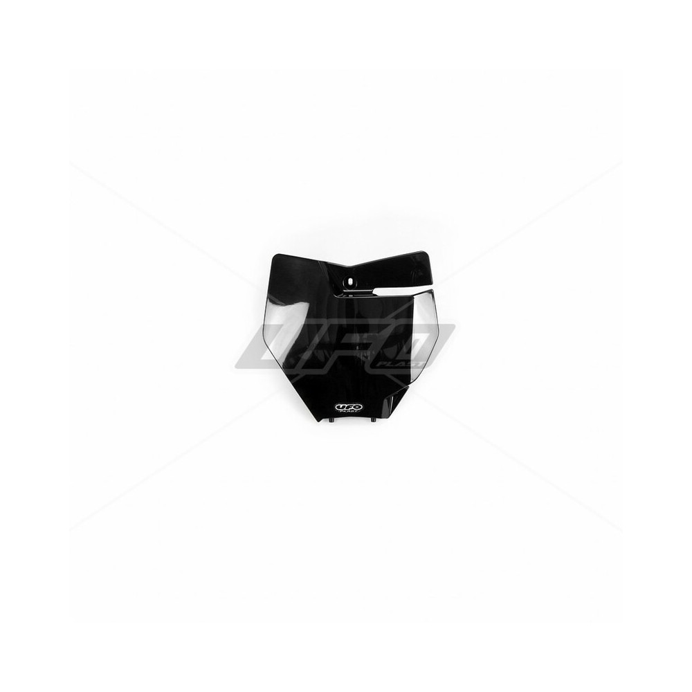 Black UFO front number plate KTM SX125/150 & SX-F