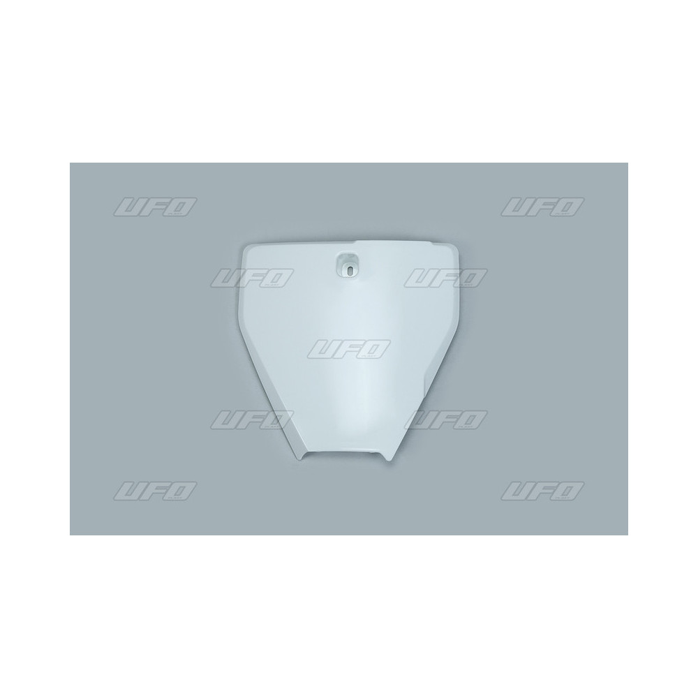 Husqvarna TC85 white UFO front number plate