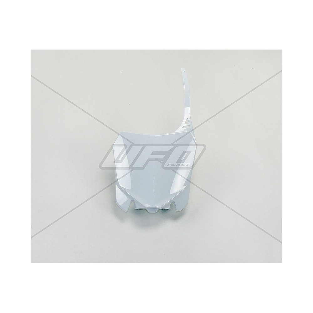Plaque numéro frontale UFO blanc Honda CRF250R/450R