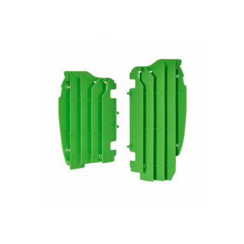 POLISPORT green radiator cover for Kawasaki KX450F
