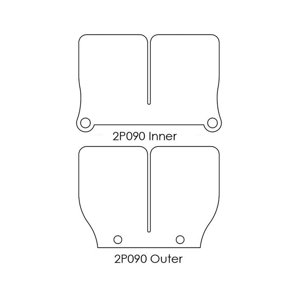 LAMELLES DE RECHANGE POUR BOITE A CLAPETS V-FORCE2