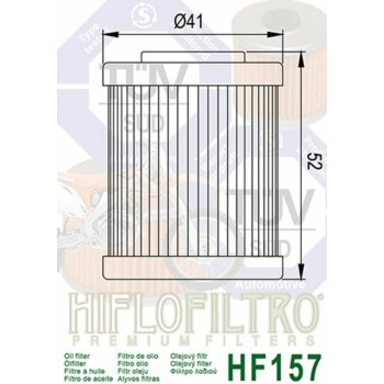 HIFLOFILTRO oil filter - HF157